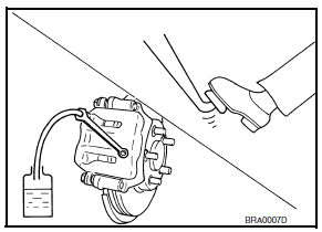 Nissan Maxima. BRAKE FLUID