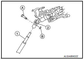 Nissan Maxima. Steering Column Assembly